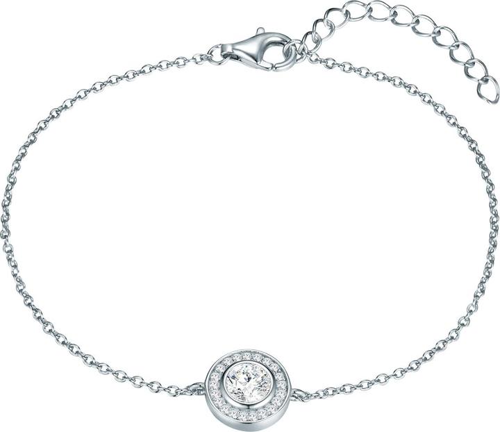 Actual product image Rafaela Donata Ladies Sterling Silver Zirconia Silver 17.0 cm Basic Length + 3.0 cm Extension - 33772 (17 cm, Sterling Silver)