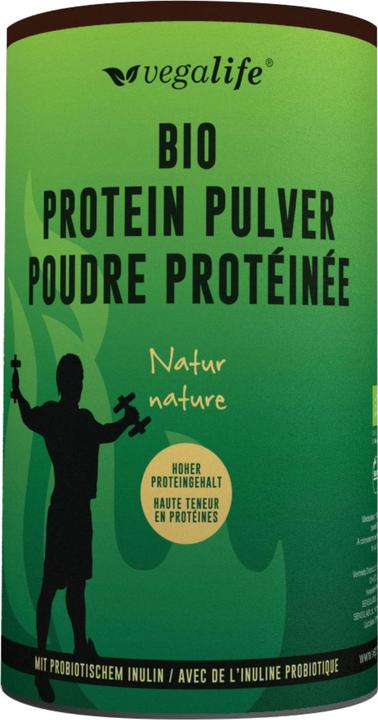 vegalife Protein Pulver Natur (Neutral, Mahlzeitenersatz oder Müesli, Sport-Shake, leicht nussig, 1 Stk., 450 g)