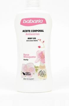 Image du produit Babaria Rosa Mosqueta Aceite Corporal Hidratante Anti-Estrias 300ml (Huile pour le corps, 300 ml)