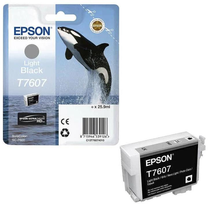 Produktbild Epson T7607, Ultra Chrome HD (LBK)