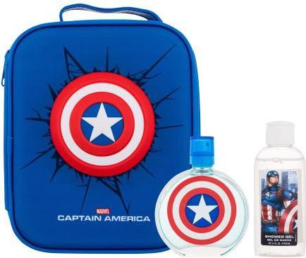 Produktbild Captain America Eau De Toilette Spray 100ml Set 3 Stück 2020 (Eau de Toilette, 100 ml)