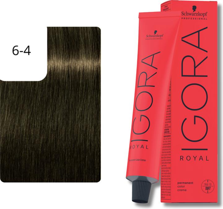 Actual product image Schwarzkopf Professional Igora Royal (6-4 Dark blond Beige)