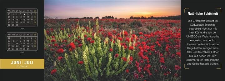 Produktbild Harenberg Naturparadiese Premium-Tischplaner 2026 - Wochenkalender mit 53 Fotografien (Harter Einband, Deutsch)