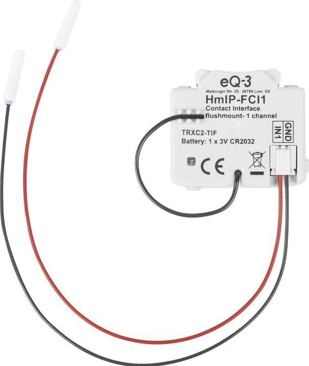 Produktbild Homematic IP Kontakt-Schnittstelle,Unterputz,1-f (Schaltaktor)
