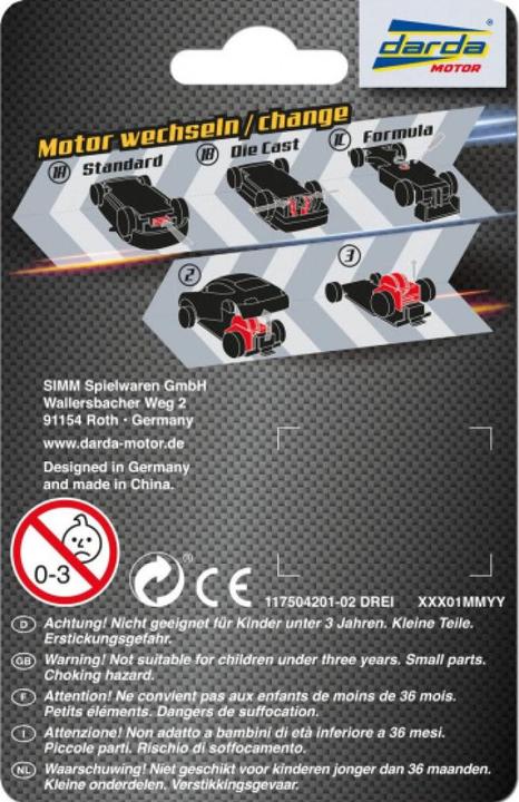 Actual product image Darda Motor stop & go