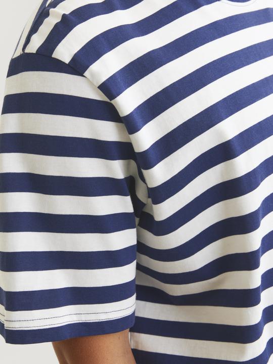 Actual product image Jack & Jones Gestreift Rundhalsausschnitt T-shirt T-shirt (XS)