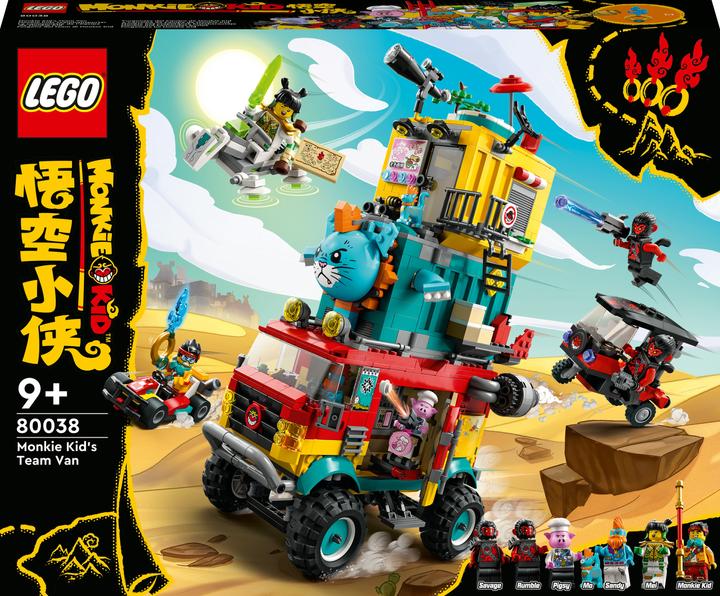 Actual product image LEGO Monkie Kid Monkie Kids Team Transporter (80038, LEGO Monkie Kid)