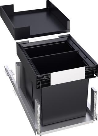 Produktbild Blanco SELECT II 40/2 Combi | Kunststoff, Aluminium, Stahlblech | Auszugssystem zur Befestigung an (13 l)