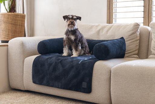 Actual product image Designed by Lotte Couch cushion Ribbed (Dog)