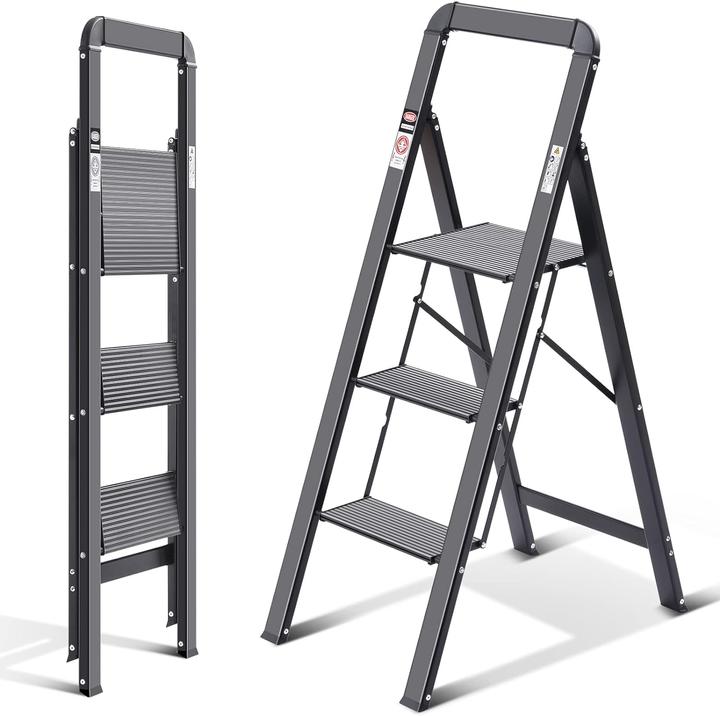 Actual product image Kingrack Trittleiter (Stile, 117 cm)