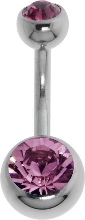 Produktbild Bijouteria Bauchpiercing (Titan, Kristall)