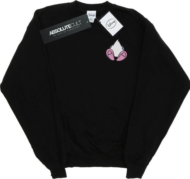 Disney Daisy Duck Backside Breast Print Sweatshirt