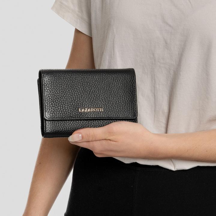 Image du produit Lazarotti Bologna Leather Porte-monnaie en cuir 14 cm