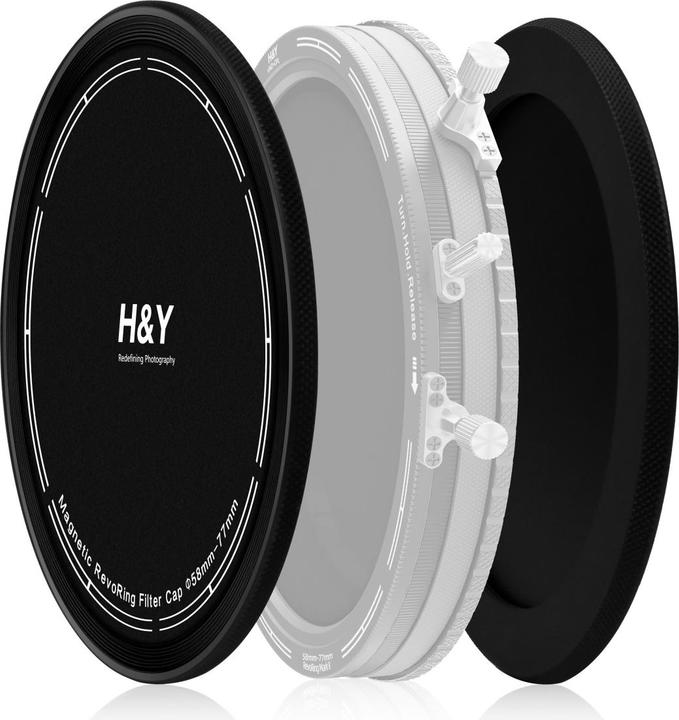 Produktbild H&Y REVORING 58-77mm Front and Back Cap (Objektivfilter Tasche, 77 mm)