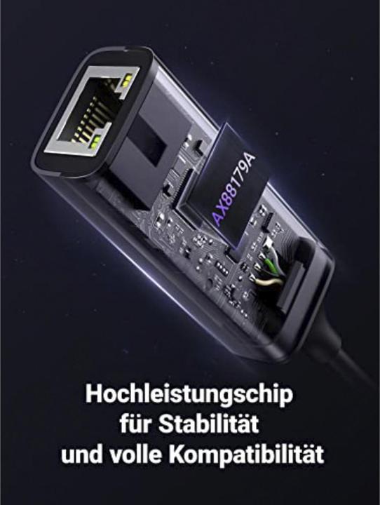 Produktbild Ugreen Gigabit Ethernet Adapter (USB-C 3.1 Gen 1, RJ45 (1x))