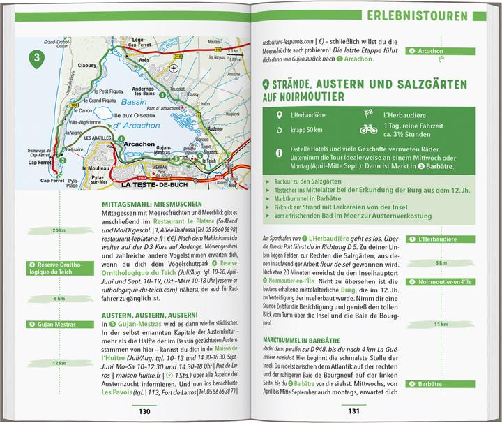 Energie-Label Reiseführer Französische Atlantikküste (Deutsch, Stefanie Bisping, 2025)