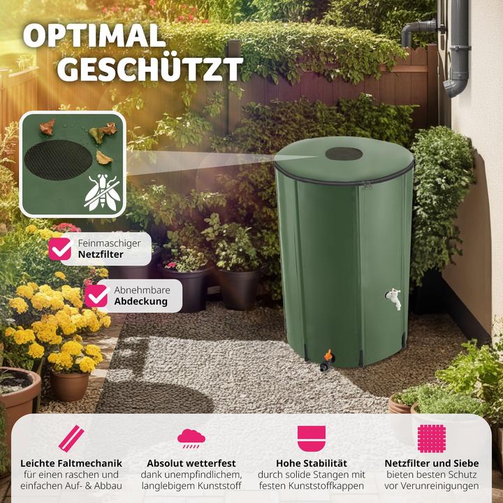 Produktbild tectake Regenwassertank (380 l)