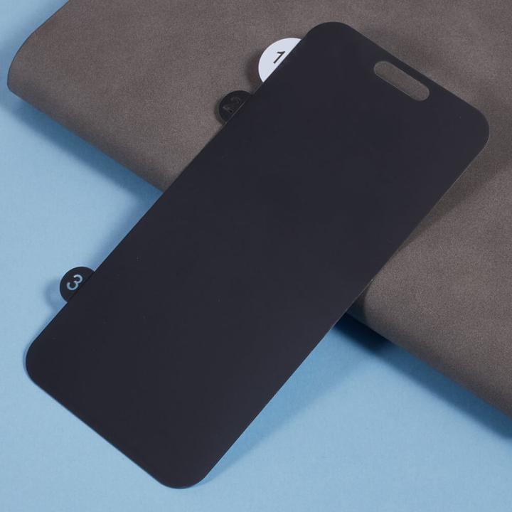 Actual product image Cover-Discount iPhone 16 Pro Max - PET Privacy Anti-Spy screen protector (1 Piece, Apple iPhone 16 Pro Max)