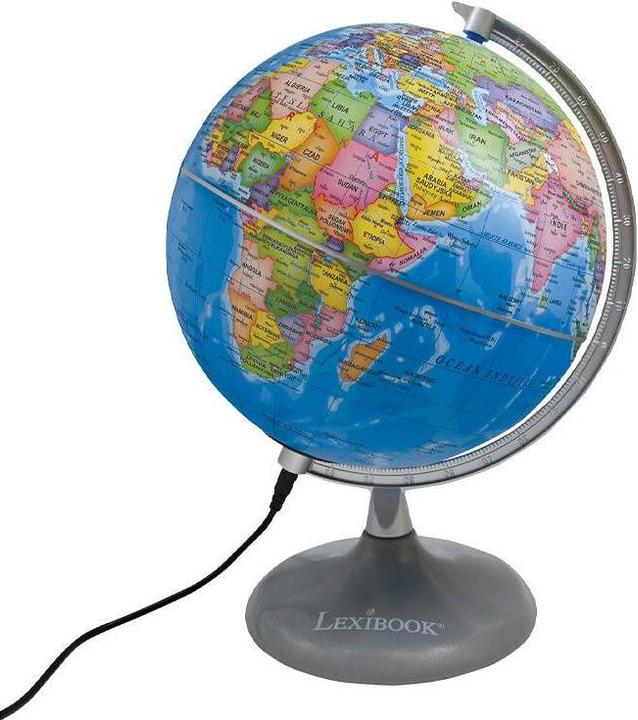 Lexibook Globus świecący dzienny i nocny PL