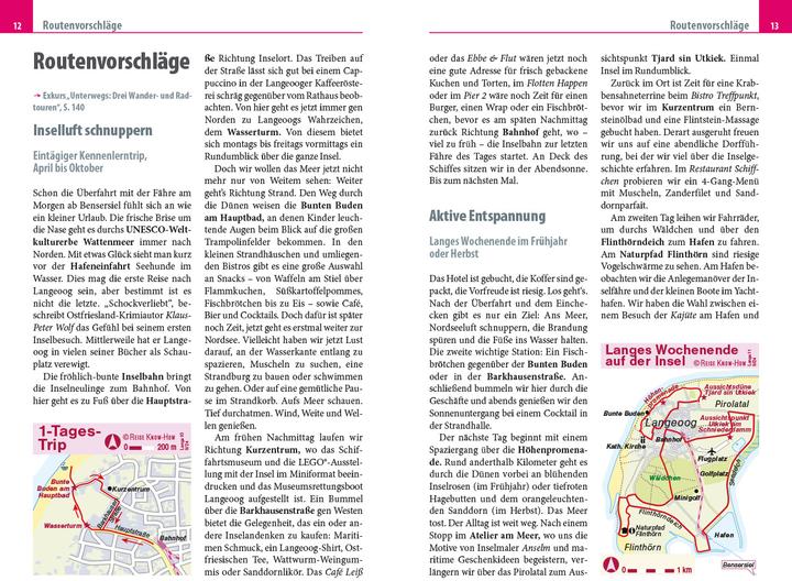 Produktbild Reiseführer Langeoog (Deutsch, Stefanie Kullmann, 2024)