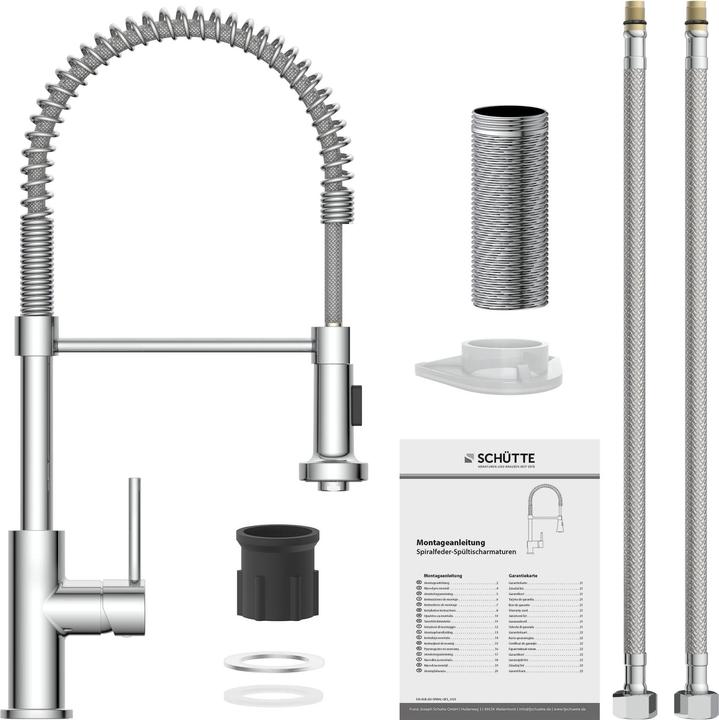 Produktbild Schütte BOSTON Spiralfeder Spültischarmatur
