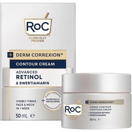 Productafbeelding Roc Derm Correxion Contour Crème voor Gezicht Hals en Kaaklijn Zichtbare Verstevigende Gezichtslift (50 ml)