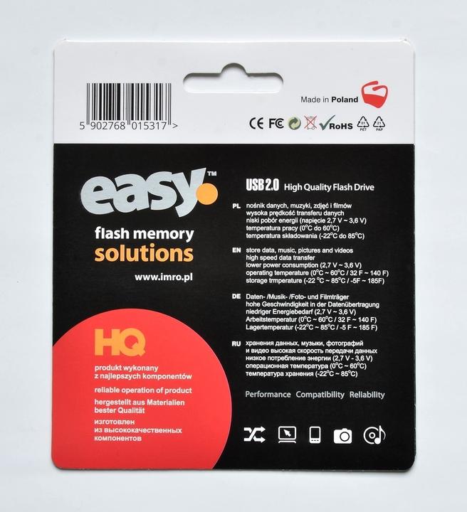 Produktbild IMRO USB 2.0 EASY/ 128GB USB (128 GB, USB-A)