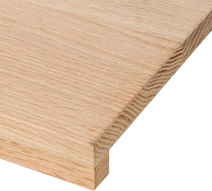 Produktbild VidaXL Treppenstufen 4 Stk. Unbehandelt 90x30x2 cm Massivholz Eiche