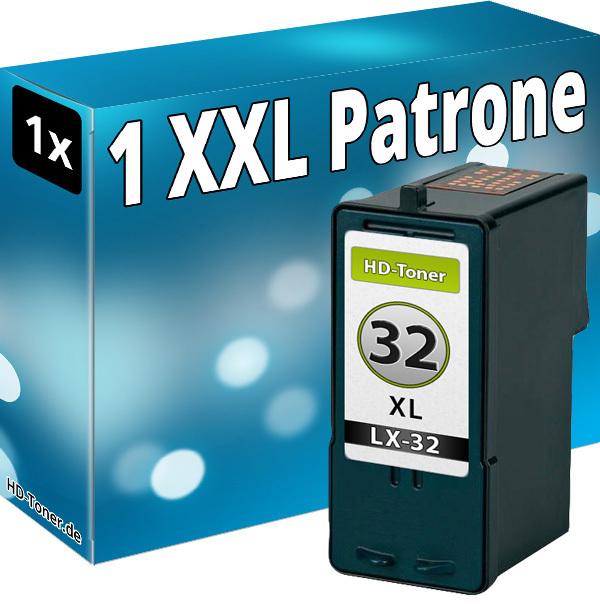Actual product image Druckfuxx TINTE PATRONEN REFILL für LEXMARK 32XL 18CX032 P6250 P910 P915 P4310 P
