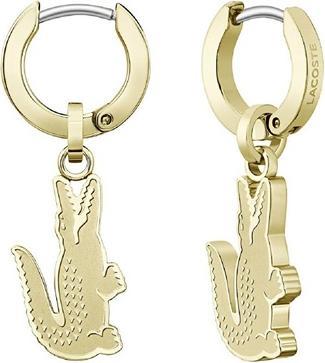 Image du produit Lacoste - Gold-plated hoop earrings 2 in 1 Arthor 2040231