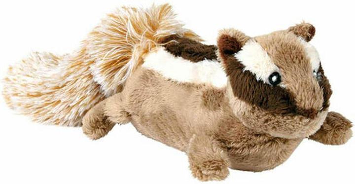 Trixie Streifenhörnchen 28cm mit Quietscher (Plüschspielzeug Hund)