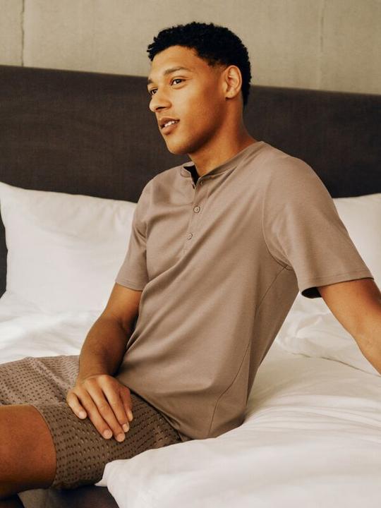 Produktbild Schiesser Bio-Baumwolle Pyjama (L)