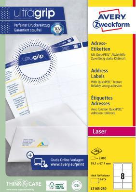 Image du produit Avery Versandetiketten blickdicht
