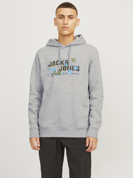 Actual product image Jack & Jones Jcooutdoor Logo Sweat Hood Sn (M)