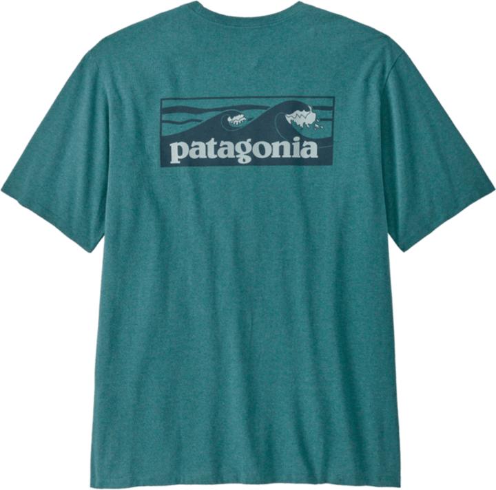 Immagine prodotto Patagonia M's Boardshort Logo Pocket Responsibili-Tee -Wetland Blue -S (S)