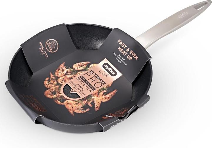 Produktbild Zyliss Bratpfanne Ultimate Pro 24 cm (24 cm, Bratpfanne, Aluminium, Edelstahl)
