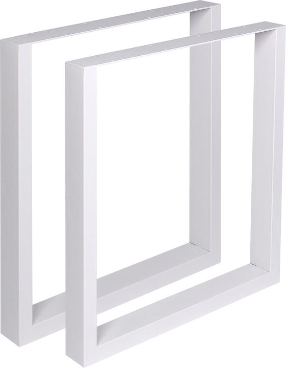 Image du produit CLP 2x pieds de table Velden 90 cm, blanc
