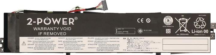Actual product image 2-Power Main Battery Pack 14.8V 3100mAh (4 Cells, 2600 mAh)