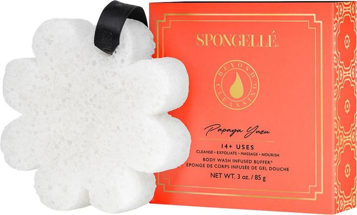 Actual product image Spongellé Boxed Flower - Papaya Yuzu