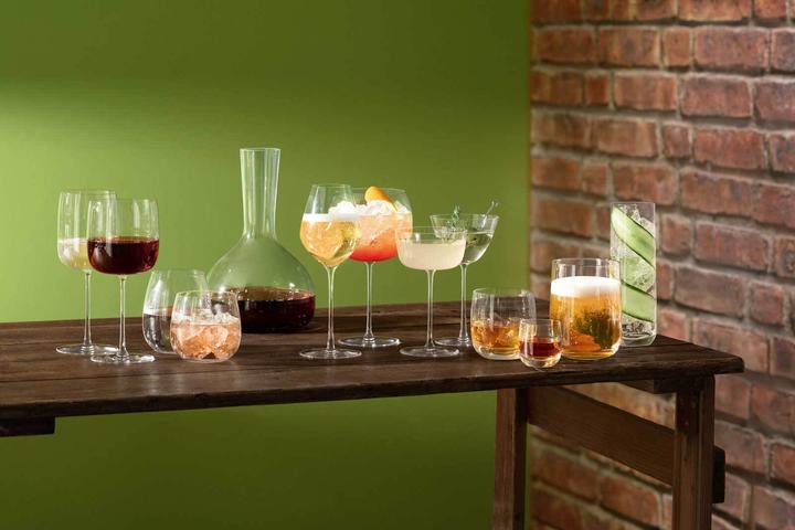 Actual product image LSA Borough Wine Glasses 380ml Clear x 4 (38 cl, 4 Glasses, White wine glasses)