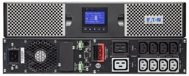 Actual product image Eaton 9PX 1000i RT2U Netpack (1000 VA, 1000 W, Online double converter UPS)