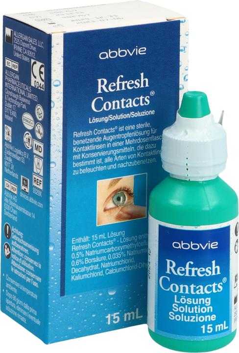 Immagine prodotto Allergan Contacts (Cura dura delle lenti, 15 ml)
