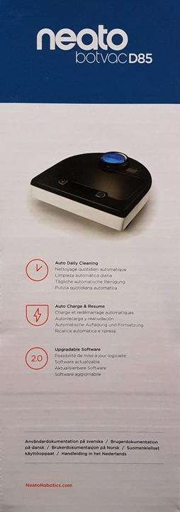 Actual product image Neato Botvac D85 (Robot vacuum)