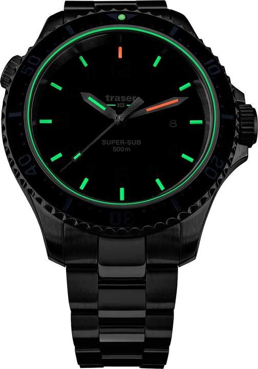 Actual product image Traser P67 SuperSub (Diving watch, 46 mm)