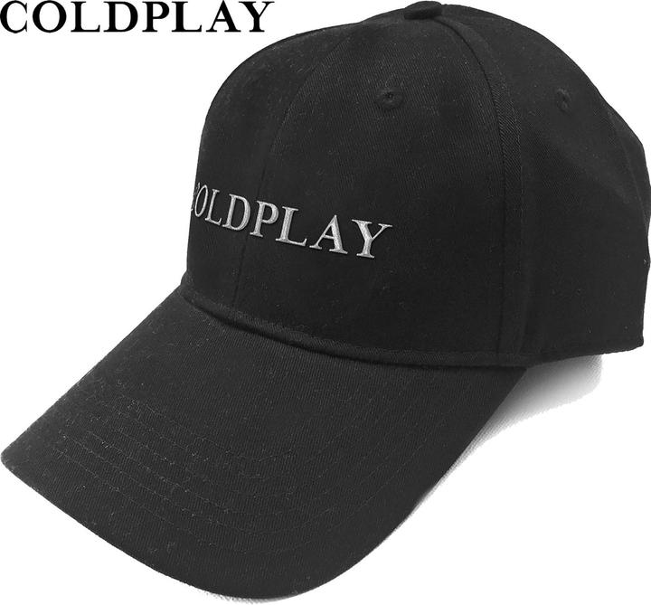 Coldplay White Logo Baseball Cap