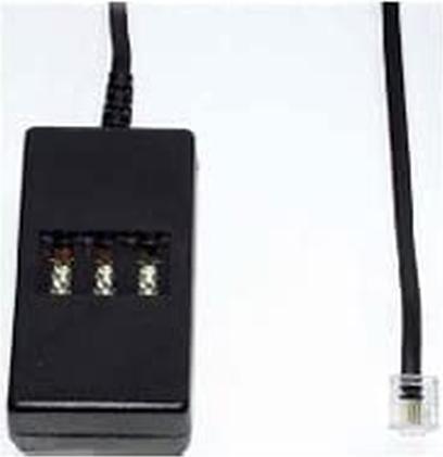 Immagine prodotto E+P Adattatore telefonico ISDN 0,2m T 111/02 Spina occidentale 8/4-TAE-NFN