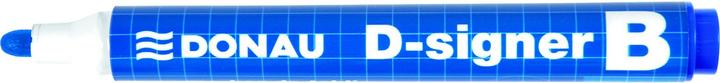 Produktbild Donau Whiteboardmarker d-signer b, rund, 2-4mm (strich), blau (Blau, 4 mm)