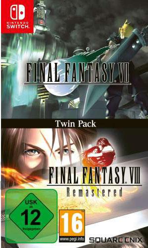 Produktbild Square Enix Final Fantasy 7+8 Twin Pack (Switch, Switch Lite, Switch OLED, DE)