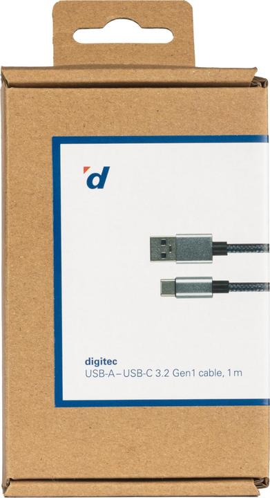 Actual product image Digitec USB-A - USB-C (1 m, USB 3.2 Gen 1)
