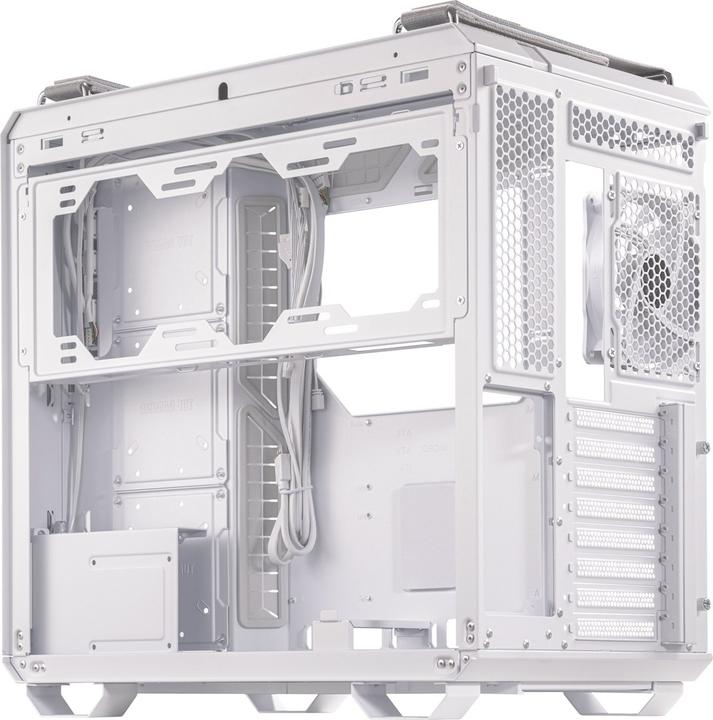 Produktbild ASUS Case TUF GT502 PLUS TG Gaming White (mATX, Mini-ITX, ATX)
